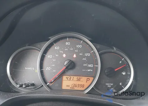 2013 Toyota Yaris Le из США, поврежденный, VIN JTDJTUD30DD554354